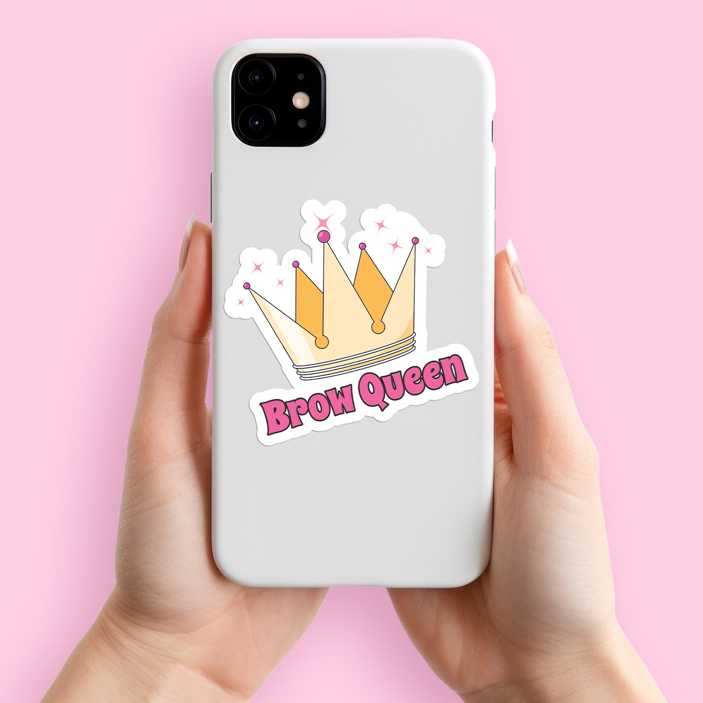 Brow Queen Sticker