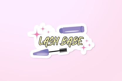 Lash Babe Sticker